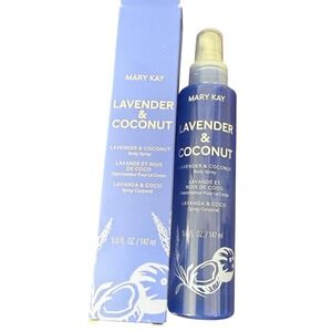 Mary Kay Lavender & Coconut Body Spray 5 oz Relaxing Aromatherapy Mist Skin Care